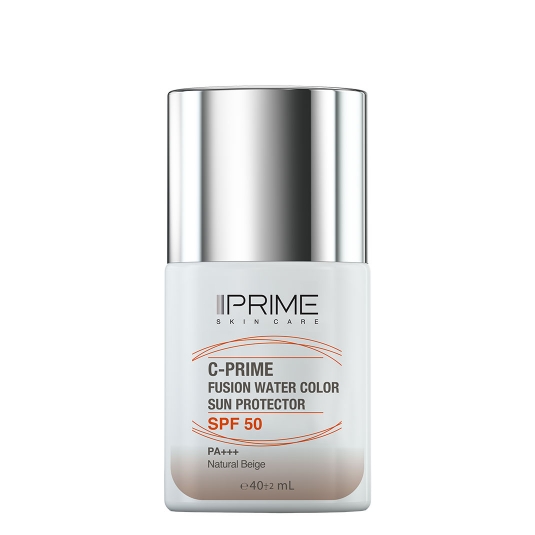ضدآفتاب فیوژن واتر رنگی پرایم با SPF50 حاوی ویتامین سی حجم 40 میل