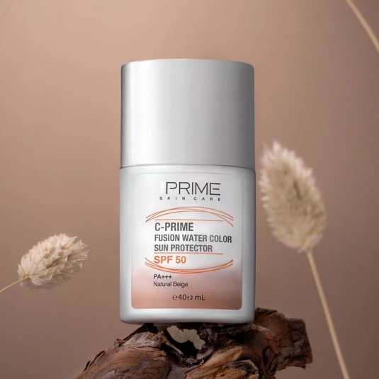 ضدآفتاب فیوژن واتر رنگی پرایم با SPF50 حاوی ویتامین سی حجم 40 میل