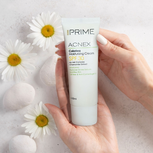 کرم مرطوب کننده فاقد رنگ پرایم با SPF 30 حجم 50 میل