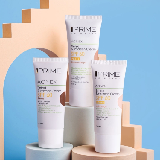 کرم ضد آفتاب رنگی پرایم با SPF 60 حجم 40 میل