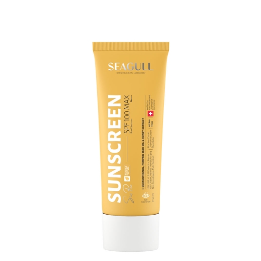 کرم ضد آفتاب فاقد رنگ سی گل با SPF 100 حجم 50 میل
